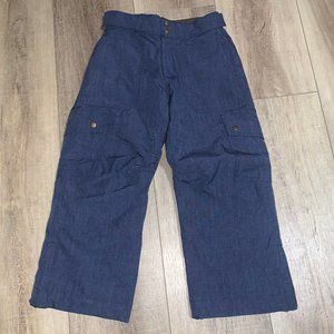 LANDS' END Insulated Ski Snow Pants‎ Youth Size 8